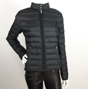 contrast puffer jacket zara